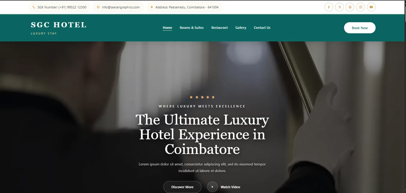 Hotel Website