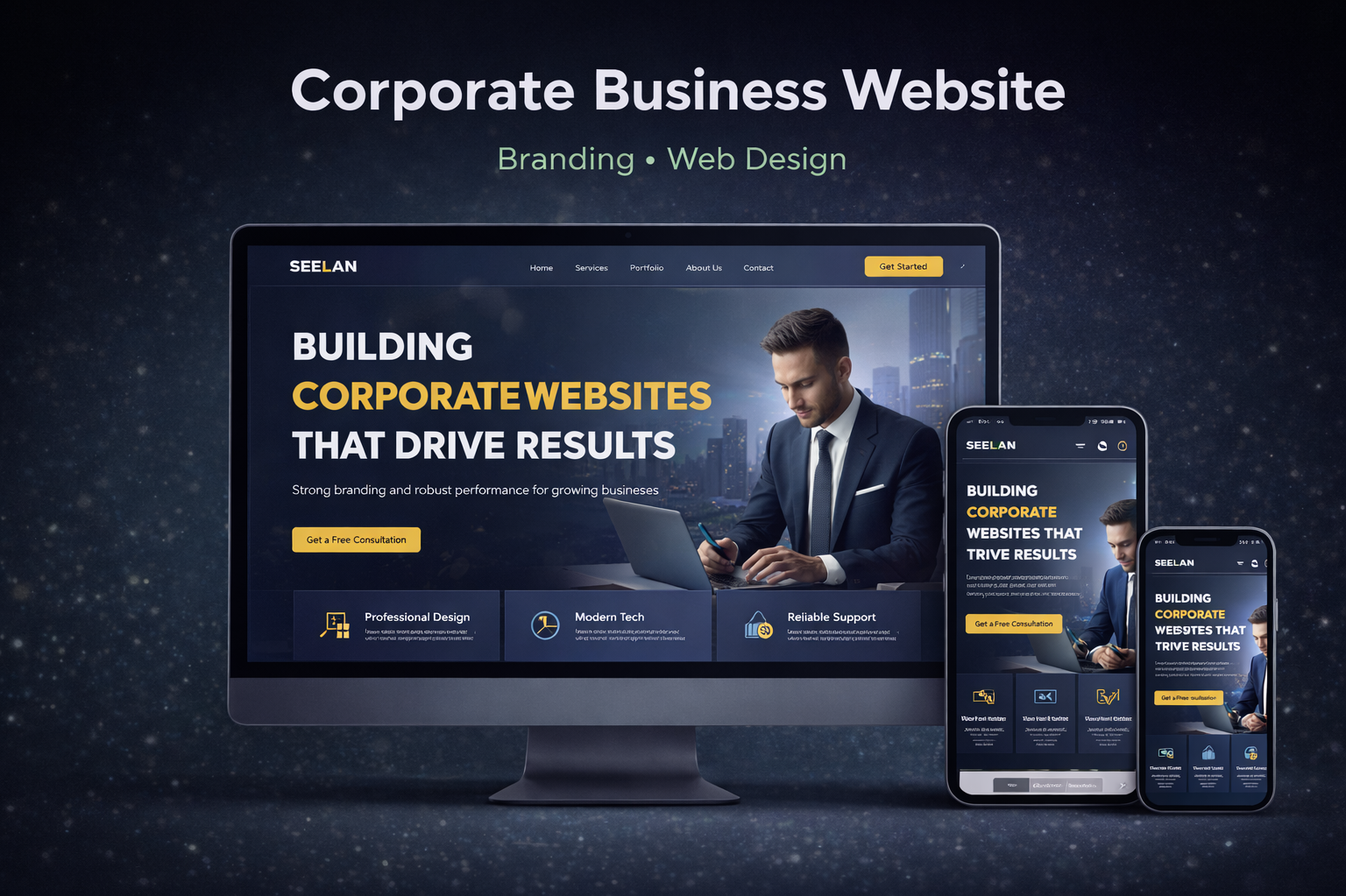 Corporate Business Website
