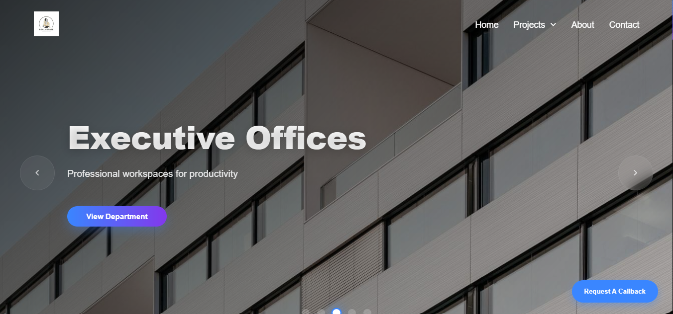 Real Estate Property Listing Website