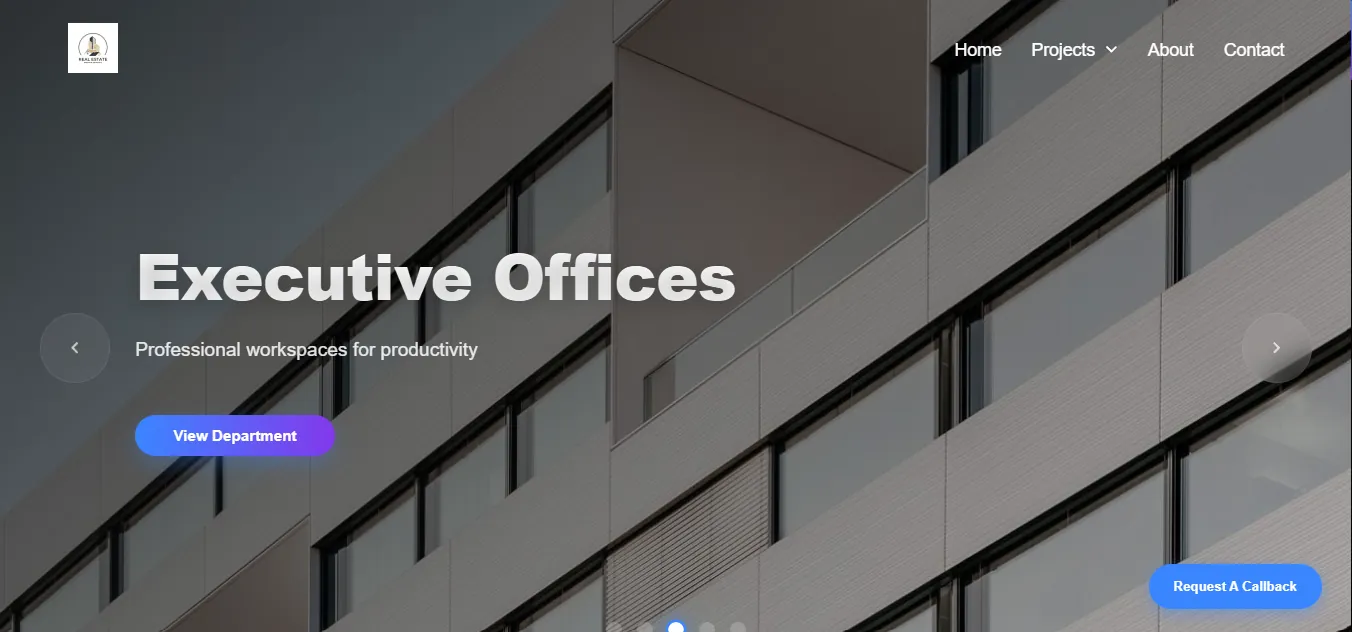 Real Estate Property Listing Website